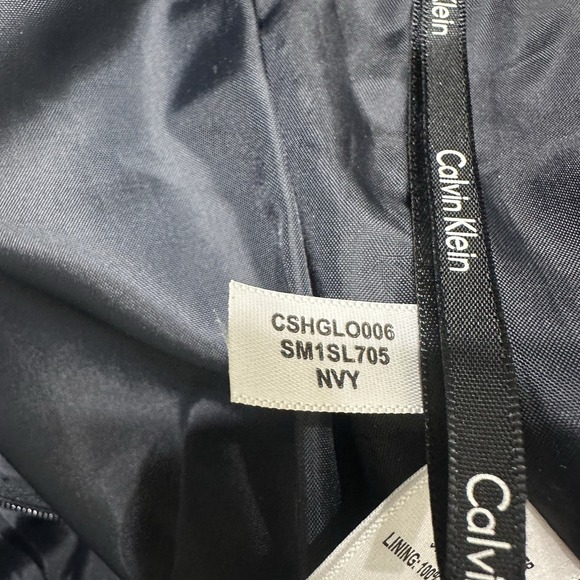 Calvin Klein Womens Navy Pencil Skirt Size 8 Knee Length Lined NWT - Picture 7 of 11